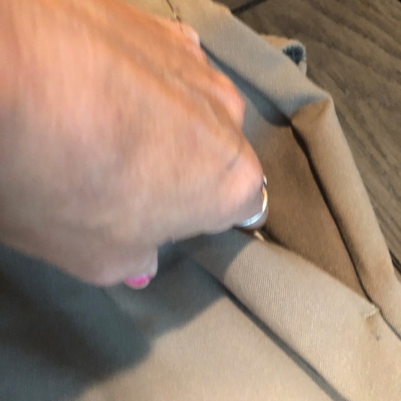 VTG 90s Khaki Elastic Waist Normcore Polyester Casual/Dress Pants~Plus 18~NWT - Picture 8 of 8